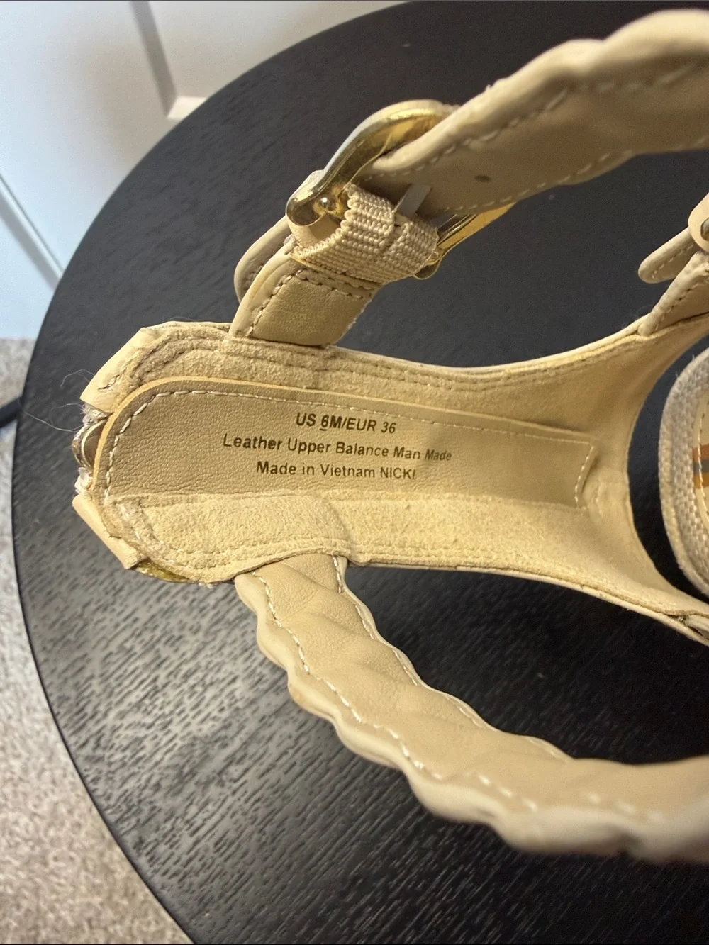 Sam Edelman Nicki Gladiator Sandal| Size 6 - Picture 8 of 8